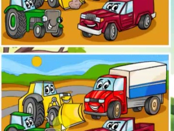 Cartoons Five Diffs